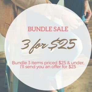 3 for $25